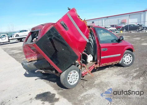 2007 Dodge Caravan Se из США, поврежденный, VIN 1D4GP25R37B101886